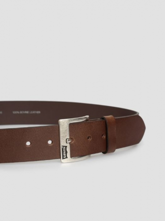 Levi's Мужской Ремень Коричневый  [2]