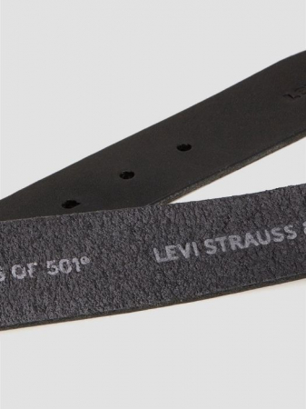 Levi's Мужской Ремень Чёрный  [2]