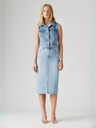 Fuste - Levi's Fusta Albastra Slim Femei
