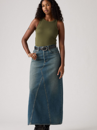 Levi's Fusta Navy  Femei [2]