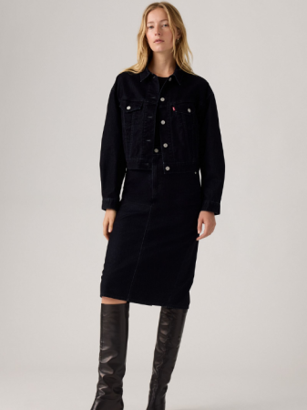 Levi's Fusta Neagra  Femei [4]