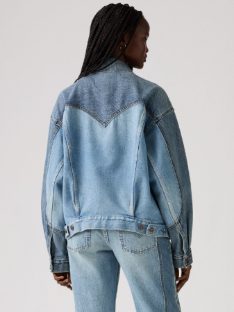 Levi's Sacou Albastru Slim Femei [3]