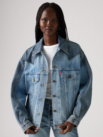 Levi's Sacou Albastru Slim Femei [1]