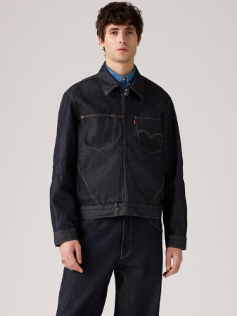 Geci si Jachete - Levi's Geaca Antracit Relaxed Barbati