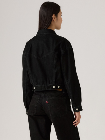 Levi's Sacou Negru Slim Femei [2]
