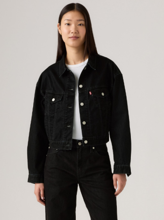 Geci si Jachete - Levi's Geaca Antracit Slim Femei