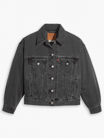 Levi's Geaca Gri Inchis Relaxed Femei [4]