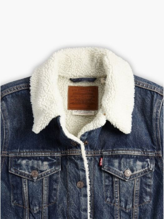 Levi's Geaca Albastra Slim Femei [2]