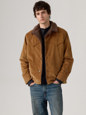 Geci si Jachete - Levi's Geaca Cafenie Regular Barbati