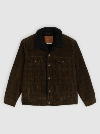 Levi's Мужская Куртка Коричневая Relaxed [4]