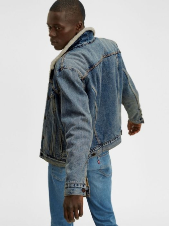 Levi's Geaca Albastra Regular Barbati [4]