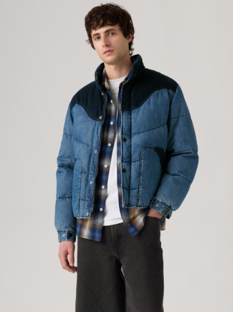 МУЖЧИНЫ - Levi's Мужская Куртка Темно-Синяя Regular