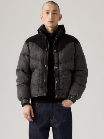 МУЖЧИНЫ - Levi's Мужская Куртка Чёрная Regular