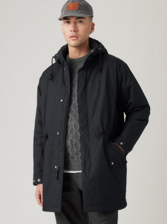 Levi's Мужская Куртка Чёрная Regular [2]