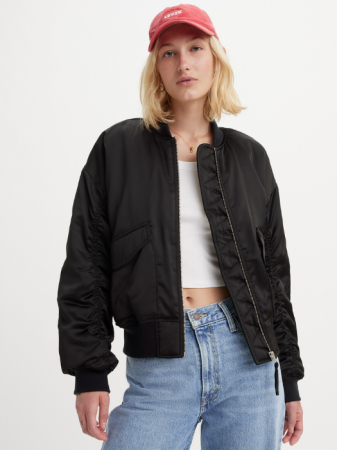 Levi's Geaca Neagra Regular Femei [1]