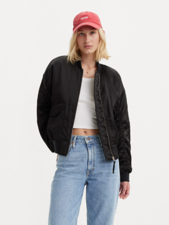 Geci si Jachete - Levi's Geaca Neagra Regular Femei