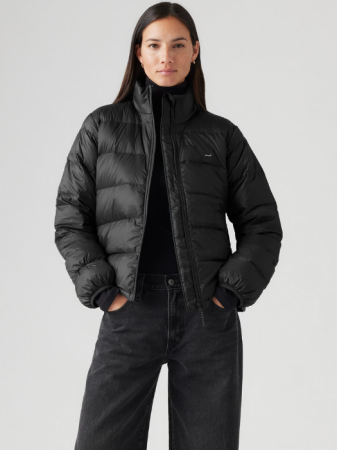 Geci si Jachete - Levi's Geaca Neagra Regular Femei