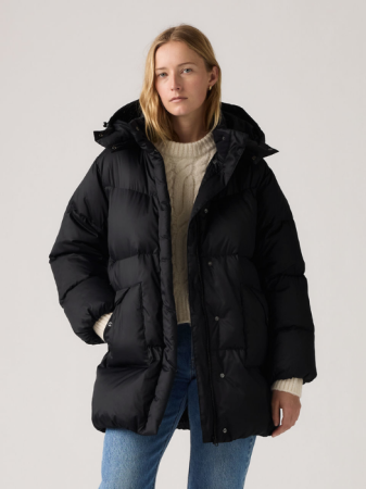 IMBRACAMINTE - Levi's Geaca Neagra Regular Femei