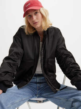 Levi's Geaca Neagra Regular Femei [2]