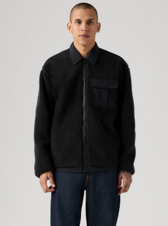 BARBATI - Levi's Geaca Neagra Relaxed Barbati