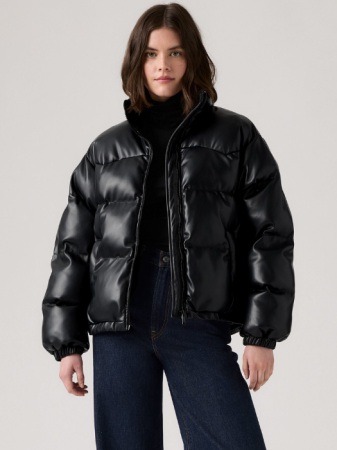 IMBRACAMINTE - Levi's Geaca Neagra Relaxed Femei