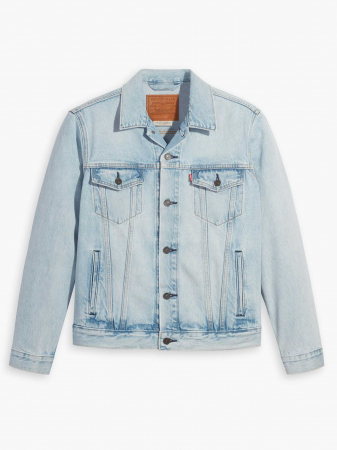 Levi's Мужская Куртка Светло-Синяя Regular [3]