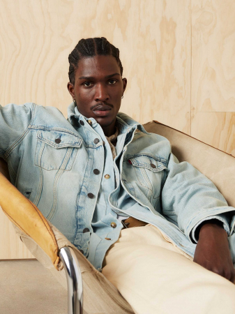 Levi's Geaca Albastra Deschisa Regular Barbati [2]