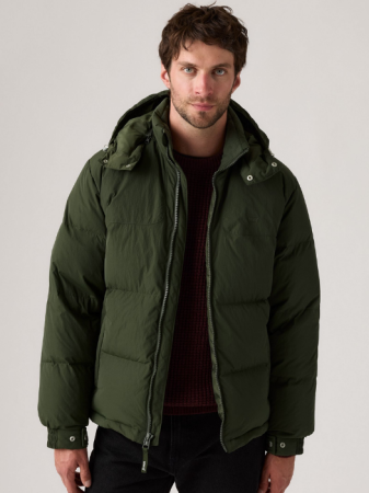 Levi's Мужская Куртка Зелёная Regular [2]