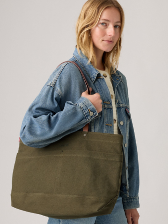 Genti si Portmonee - Levi's Geanta Haki  Femei