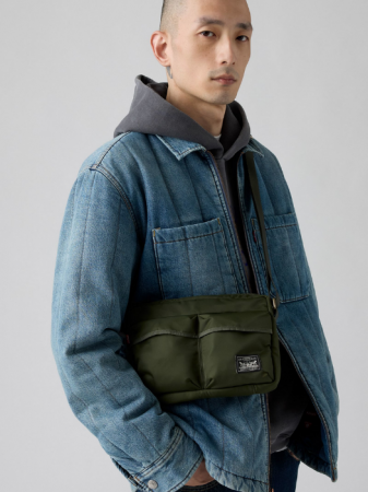 BARBATI - Levi's Geanta Verde  Barbati