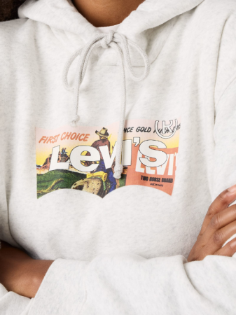 Levi's Hanorac Gri Deschis Regular Femei [2]