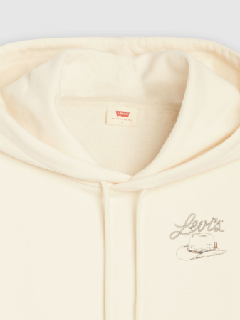 Levi's Hanorac Alb Relaxed Femei [4]