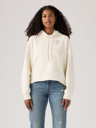 FEMEI - Levi's Hanorac Alb Relaxed Femei