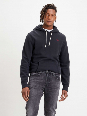 Hanorace - Levi's Hanorac Negru Regular Barbati