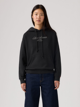 IMBRACAMINTE - Levi's Hanorac Negru Relaxed Femei