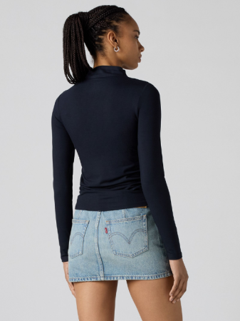 Levi's Женская Водолазка Чёрная Regular [3]