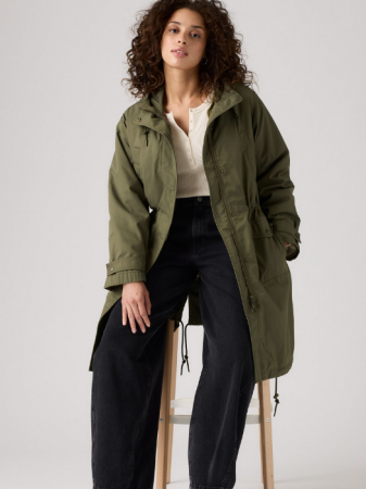Levi's Женское Манто хаки Regular [1]