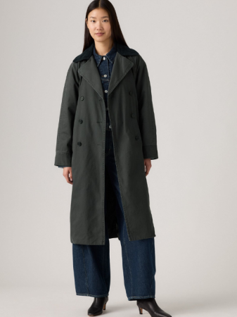 Geci si Jachete - Levi's Palton Antracit Regular Femei