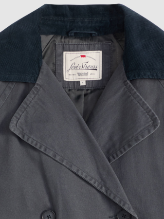 Levi's Женское Пальто антрацитовое Regular [4]