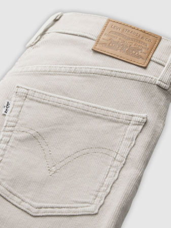 Levi's Pantaloni Bej Ribcage Femei [5]