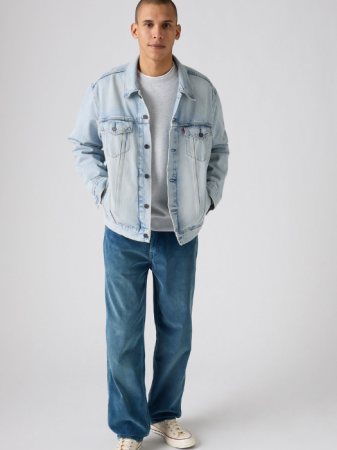 Levi's Pantaloni Blue Loose Straight Barbati [3]