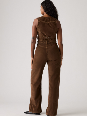 Levi's Pantaloni Maro Ribcage Femei [1]