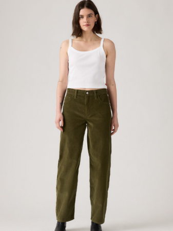 IMBRACAMINTE - Levi's Pantaloni Haki Baggy Femei