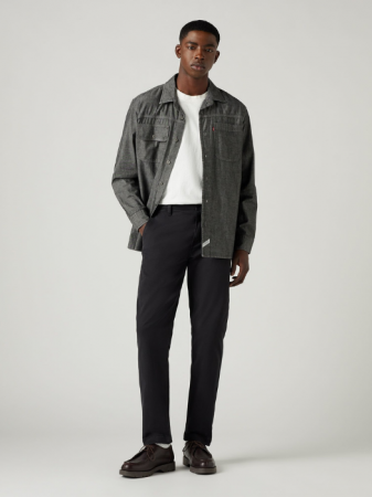 IMBRACAMINTE - Levi's Pantaloni Negri Straight Barbati