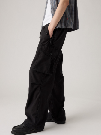 Levi's Pantaloni Negri Baggy Barbati [4]