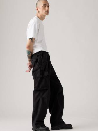 Levi's Pantaloni Negri Baggy Barbati [1]