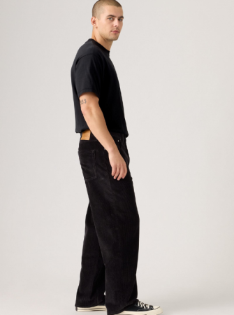 Levi's Pantaloni Negri Baggy Barbati [1]