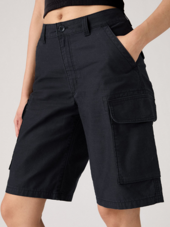Levi's Pantaloni Scurti Navy Baggy Femei [4]