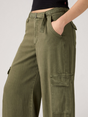 Levi's Pantaloni Verzi Baggy Femei [3]
