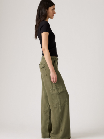 Levi's Pantaloni Verzi Baggy Femei [1]